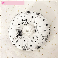 HKM-5714365 Soft Cotton Cat Collar with Adjustable Sizes and Cute Cartoon Designs