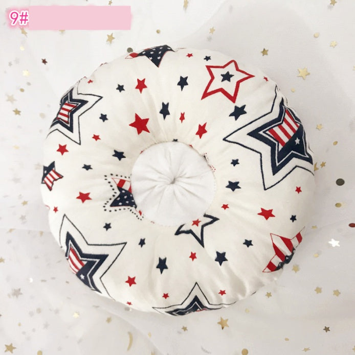 HKM-5714365 Soft Cotton Cat Collar with Adjustable Sizes and Cute Cartoon Designs
