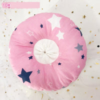 HKM-5714365 Soft Cotton Cat Collar with Adjustable Sizes and Cute Cartoon Designs