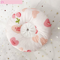 HKM-5714365 Soft Cotton Cat Collar with Adjustable Sizes and Cute Cartoon Designs