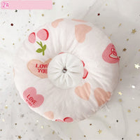 HKM-5714365 Soft Cotton Cat Collar with Adjustable Sizes and Cute Cartoon Designs