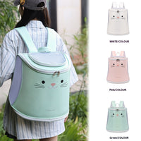 HKM-5714621 Foldable Large Capacity Cat and Dog Bag with Contrast Color Design