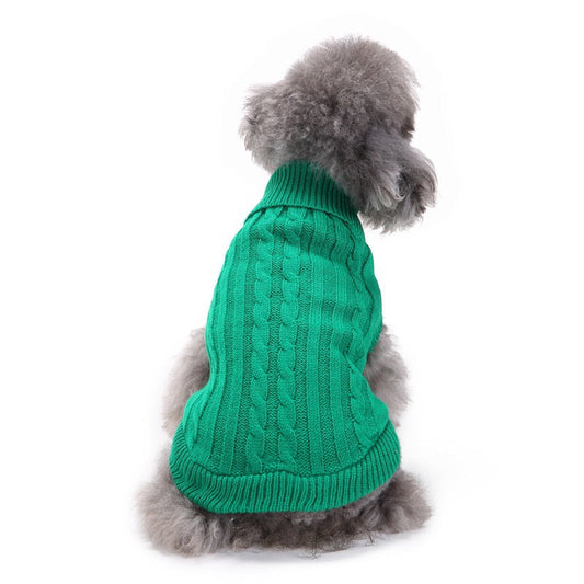 HKM-5716157 Cozy Wool Dog Sweater in Multiple Sizes and Colors
