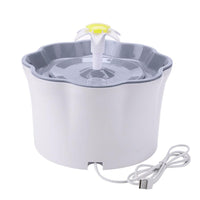 HKM-571667 Pet Drinking Water Dispenser with 2.6L Capacity and Multi-Stage Filtration System