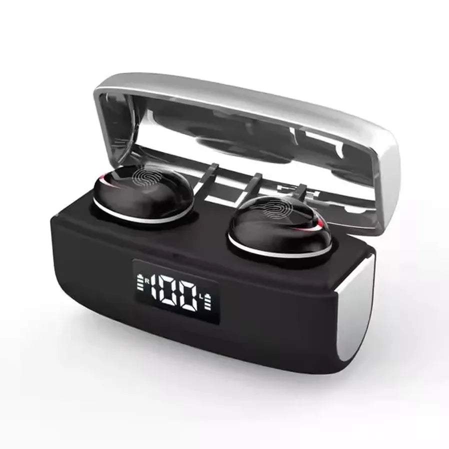 HKM-571667 True Wireless In-Ear Earbuds with LED Battery Indicator, Waterproof Design, and Airoha Chipset for Gaming.