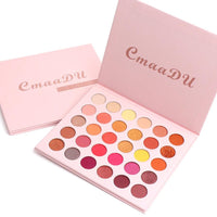 HKM-571731 Matte Metal Waterproof Eyeshadow Palette with 30 Colors for Full Coverage Enhancement