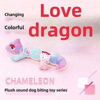 HKM-5717821 Plush Tooth-Grinding Dog Toy Bear for Boredom Relief and Entertainment