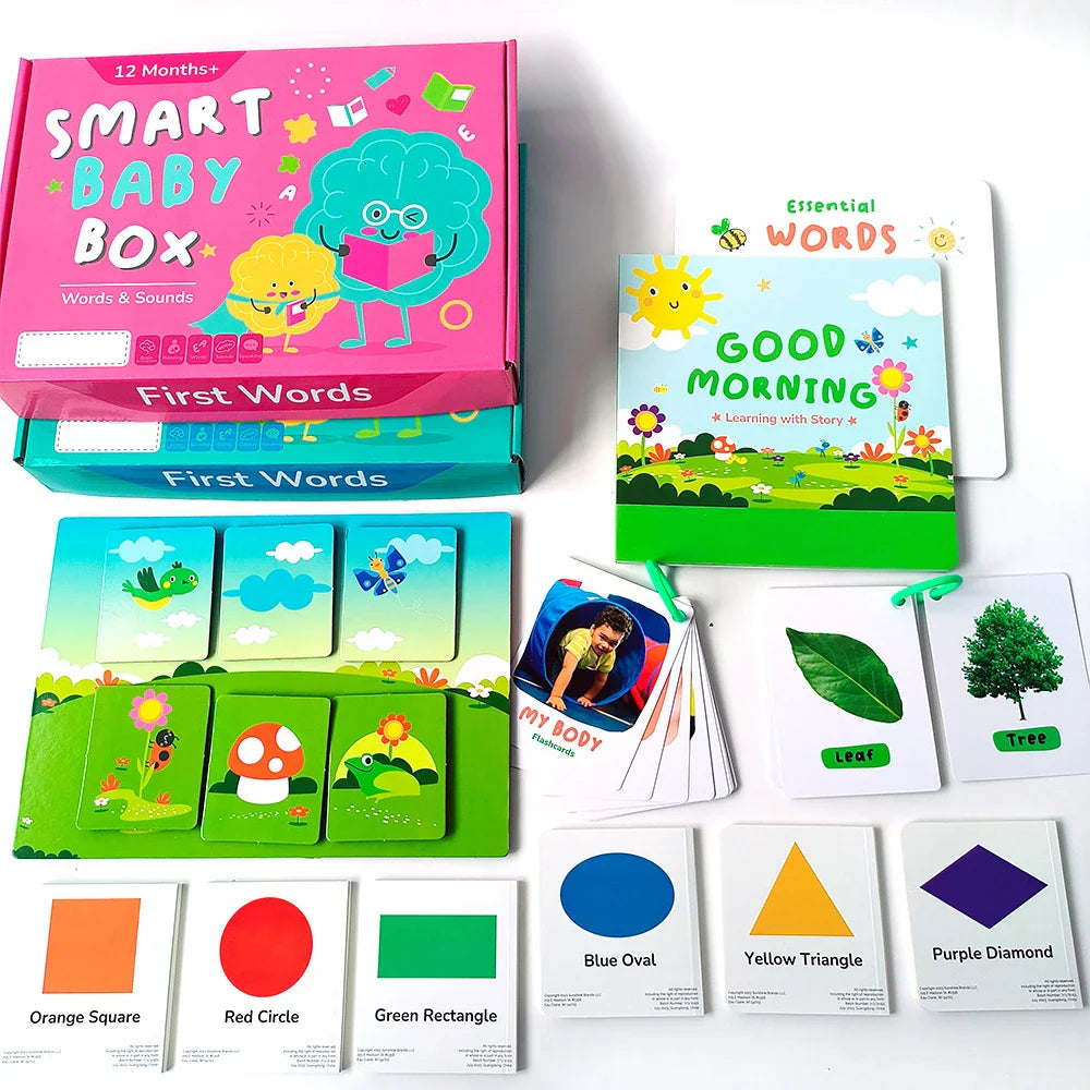 HKM-571795 Custom Montessori Busy Book for Cognitive Development and Learning Activities for Kids