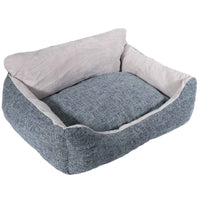 HKM-5718205 Cozy Soft Cloth Pet Kennel Mat for Small and Medium Pets - Light and Dark Gray Options
