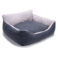 HKM-5718205 Cozy Soft Cloth Pet Kennel Mat for Small and Medium Pets - Light and Dark Gray Options