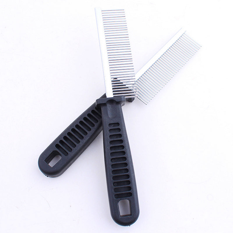 HKM-5719741 Stainless Steel Hair Comb - 17CM Length for Effortless Styling