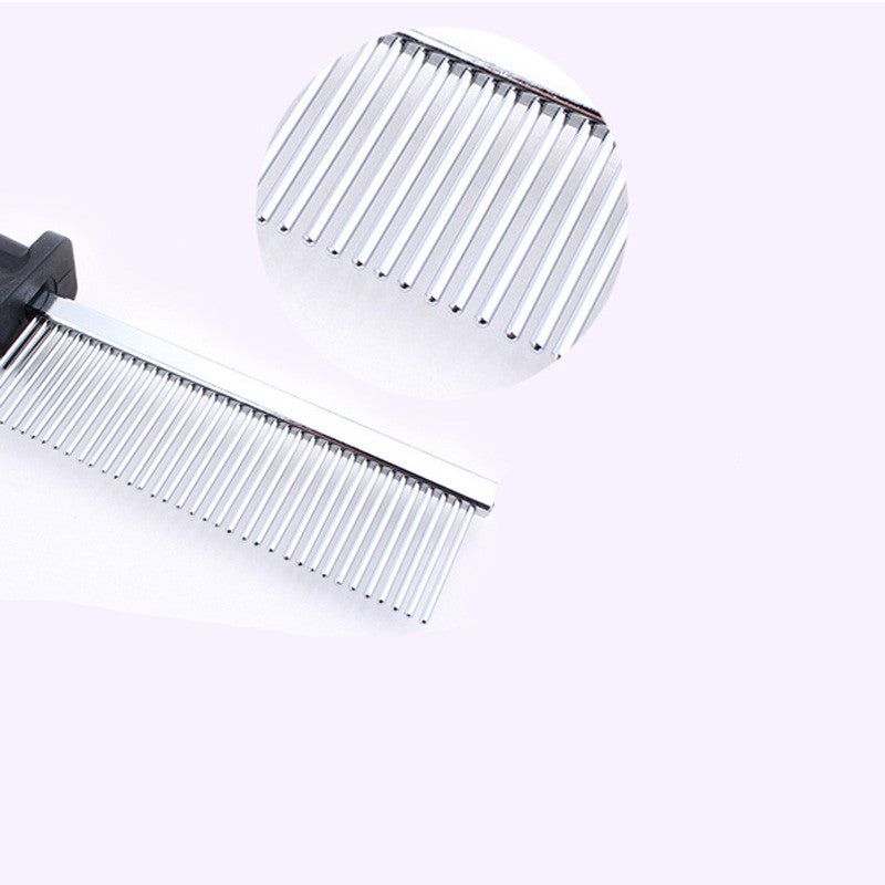 HKM-5719741 Stainless Steel Hair Comb - 17CM Length for Effortless Styling