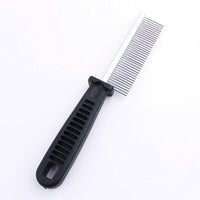 HKM-5719741 Stainless Steel Hair Comb - 17CM Length for Effortless Styling