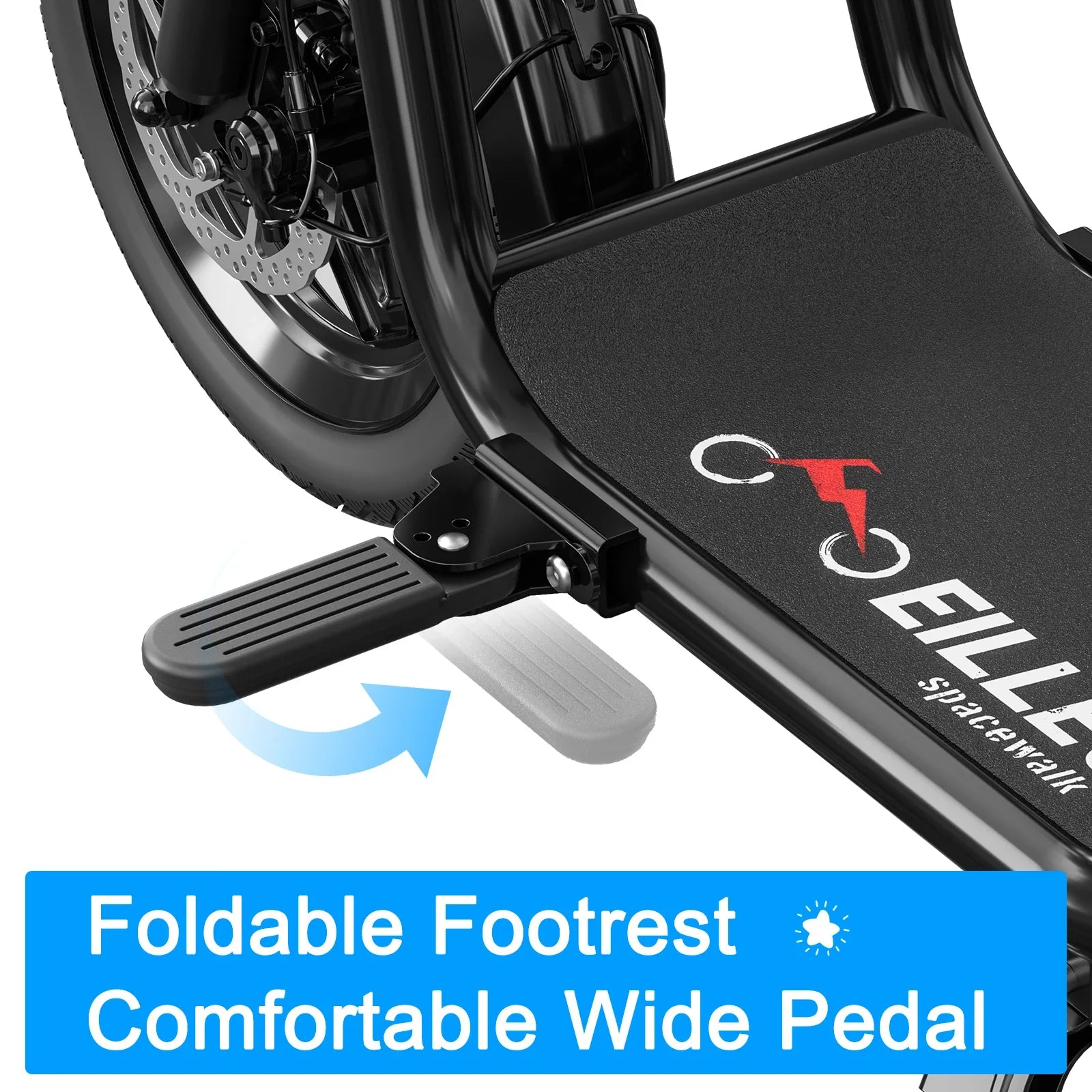 HKM-571987 Lightweight Electric Hybrid Bike with Dual Suspension and Integrated Lithium Battery, 3-Speed, 14" Wheels, 500W Motor