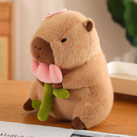 HKM-572115 Capybara Plush Toys in Various Designs: Dinosaur, Unicorn, Avocado, and Rabbit Styles