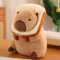 HKM-572115 Capybara Plush Toys in Various Designs: Dinosaur, Unicorn, Avocado, and Rabbit Styles