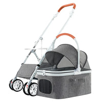 HKM-572179 Pet Stroller for Medium and Small Dogs and Cats - Lightweight and Convenient Design