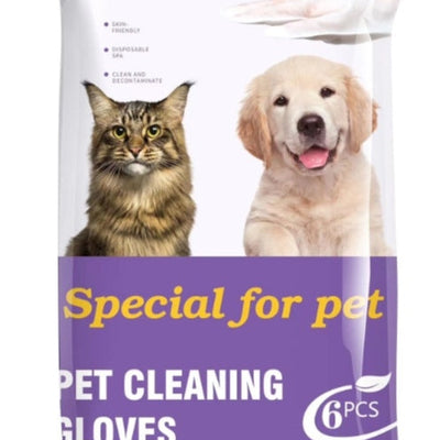 HKM-5723581 Pet Cleaning and Deodorizing Wipes with Coconut Oil for Dogs and Cats - Hypoallergenic Grooming and Travel Care