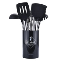 HKM-572371 Stainless Steel 6-Piece Kitchen Utensil Set for Cooking and Food Preparation
