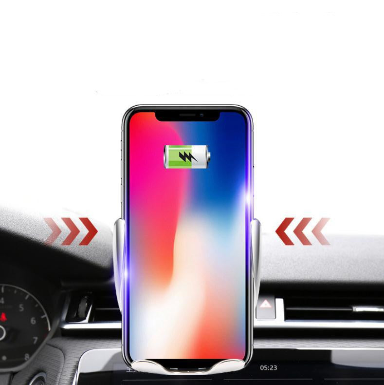 HKM-572371 Wireless Charging Mobile Phone Holder for Car with Stretching Function