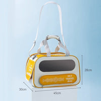 HKM-5726141 Spacious and Breathable Pet Backpack – Soft Oxford Cloth with Mesh Design for Cats and Small Dogs