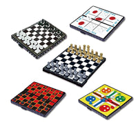 HKM-572627 Travel Magnetic Chess Board Set for Kids - Compact and Portable Chess Game