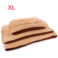 HKM-5727933 Removable and Washable Square Lamb Velvet Pet Kennel Mat for Large Dogs