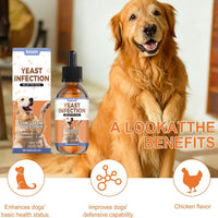 HKM-5729725 Immune Support Herbal Drops for Dogs with Cranberry, Echinacea, and Chicken Essence