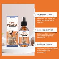 HKM-5729725 Immune Support Herbal Drops for Dogs with Cranberry, Echinacea, and Chicken Essence