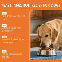HKM-5729725 Immune Support Herbal Drops for Dogs with Cranberry, Echinacea, and Chicken Essence