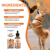 HKM-5729725 Immune Support Herbal Drops for Dogs with Cranberry, Echinacea, and Chicken Essence