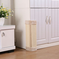 HKM-5729853 Creative Flat Scratcher for Cats - Beige, Gray, Black - Cat Scratching Board and Mat 23x49cm