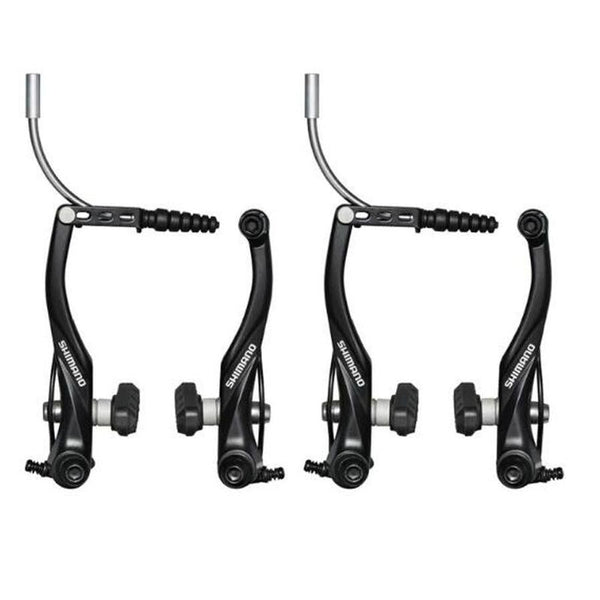 HKM-573011 Folding Mountain Bike Flat Handlebar Brakes for Enhanced Stopping Power