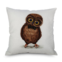 HKM-573203 Linen Pillowcase – Modern Simple Design, 45cm x 45cm, Multiple Colors Available