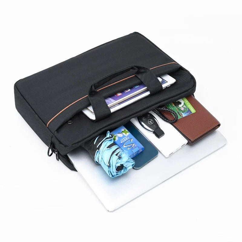 HKM-573203 Waterproof 15.6 Inch Laptop Bag with Shoulder Strap for Men and Women