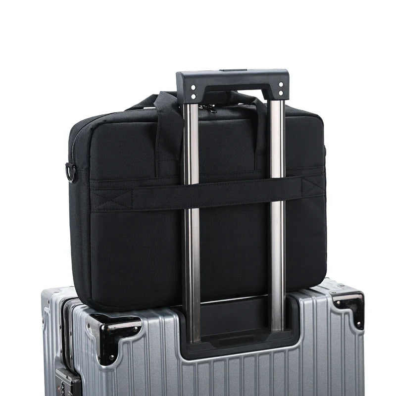 HKM-573203 Waterproof 15.6 Inch Laptop Bag with Shoulder Strap for Men and Women