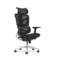 HKM-573267 Ergonomic Mesh Office Chair with Adjustable Headrest and Swivel Base