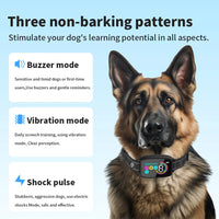 HKM-5732925 Rechargeable Smart Anti-Barking Dog Collar with Waterproof Design and Adjustable Sensitivity for Training