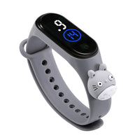HKM-573331 Children's Cartoon Watch with World Time and 24-Hour Signal Function