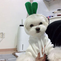 HKM-5733821 Apple Costume for Small Dogs and Cats - Fruity Cotton Vest Shirt for Pets