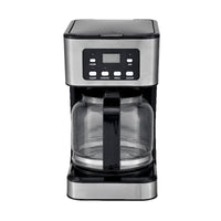 HKM-573395 Professional 1.5 L Drip Coffee Maker with LED Display for 12 Cups Brewing
