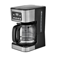 HKM-573395 Professional 1.5 L Drip Coffee Maker with LED Display for 12 Cups Brewing