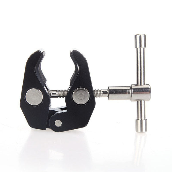 HKM-573395 Versatile Large Crab Clamp for Video Lights and Monitors, Adjusts from 1cm to 5cm Opening
