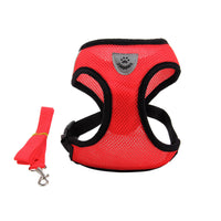 HKM-5735229 High-End Multi-Color Mesh Dog Harness for Comfortable Walks