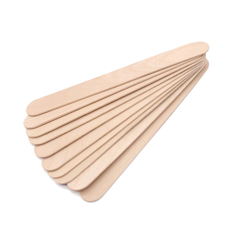 HKM-573715 Birch Material Hair Removal Wax Scraping Stick for All Skin Types