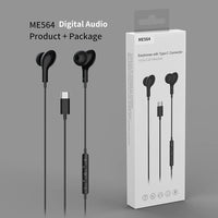 HKM-573715 Type C Magnetic In-Ear Wired Earphones for Music and Gaming