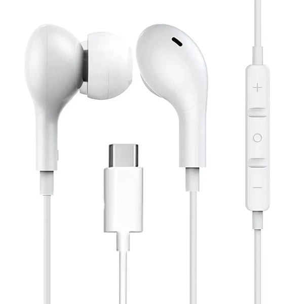 HKM-573715 Type C Magnetic In-Ear Wired Earphones for Music and Gaming