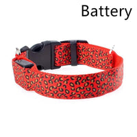 HKM-5737405 Rechargeable LED Dog Collar for Safety and Visibility at Night