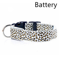 HKM-5737405 Rechargeable LED Dog Collar for Safety and Visibility at Night