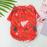 HKM-5739965 Cozy Christmas Lightweight Hoodies for Bichon and Pomeranian Pets